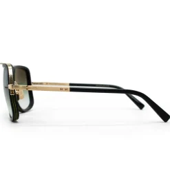 Dita Eyewear DRX-2030 Mach One Black White Gold Sunglasses< Sunglasses