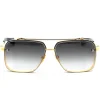 Dita Eyewear DTS121 Mach Six Yellow Gold/Black Sunglasses< Sunglasses