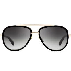 Dita Eyewear Mach Two Black White Gold Sunglasses< Sunglasses