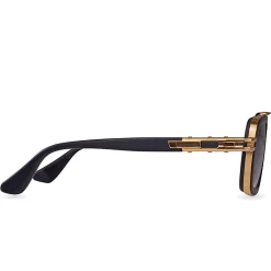 Dita Eyewear Dita LXN-EVO DTS403-A-01 Black Yellow Gold Sunglasses< Sunglasses