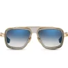 Dita Eyewear Dita LXN-EVO DTS403-A-02 Crystal Grey White Gold Sunglasses< Sunglasses
