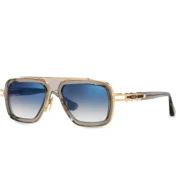 Dita Eyewear Dita LXN-EVO DTS403-A-02 Crystal Grey White Gold Sunglasses< Sunglasses