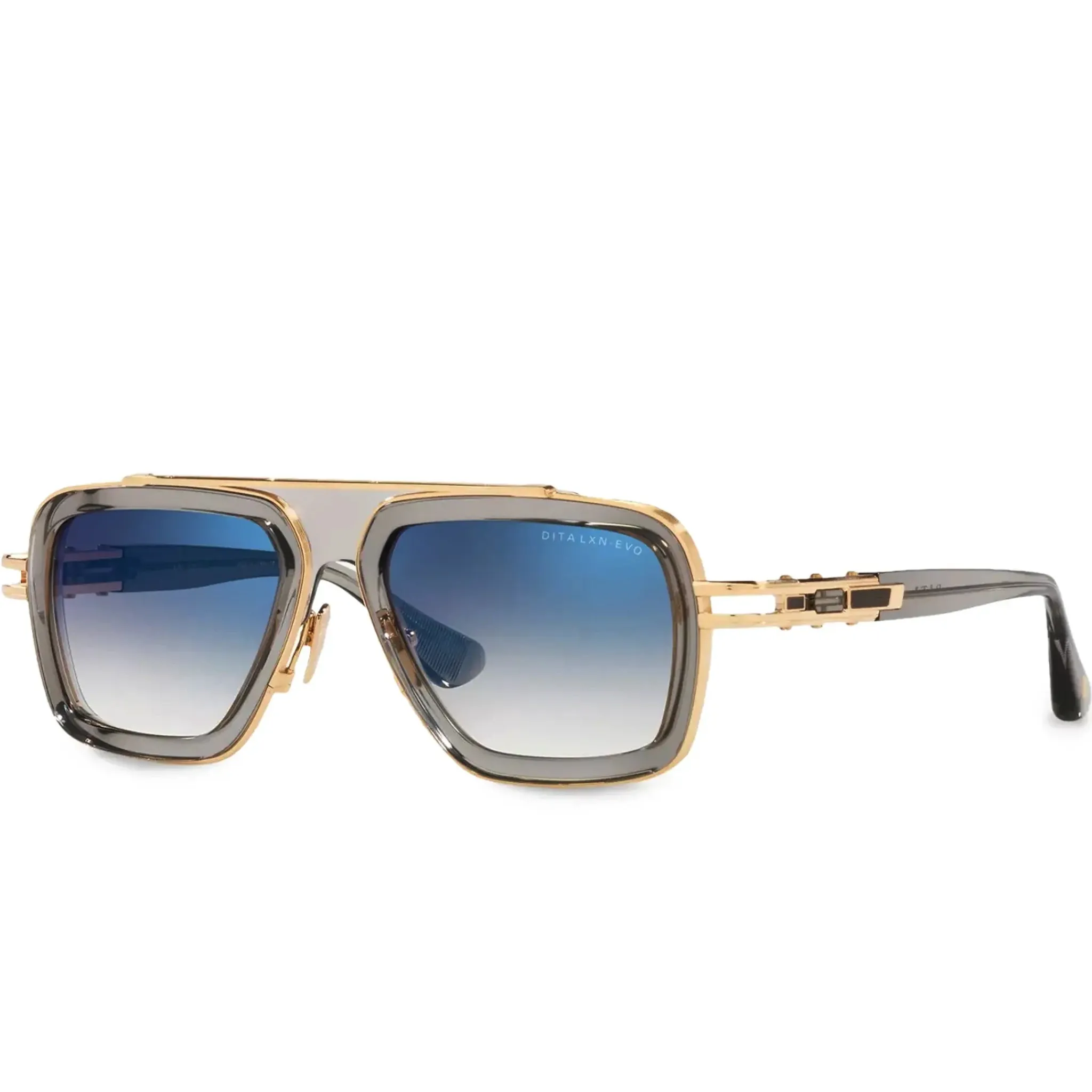 Dita Eyewear Dita LXN-EVO DTS403-A-02 Crystal Grey White Gold Sunglasses< Sunglasses