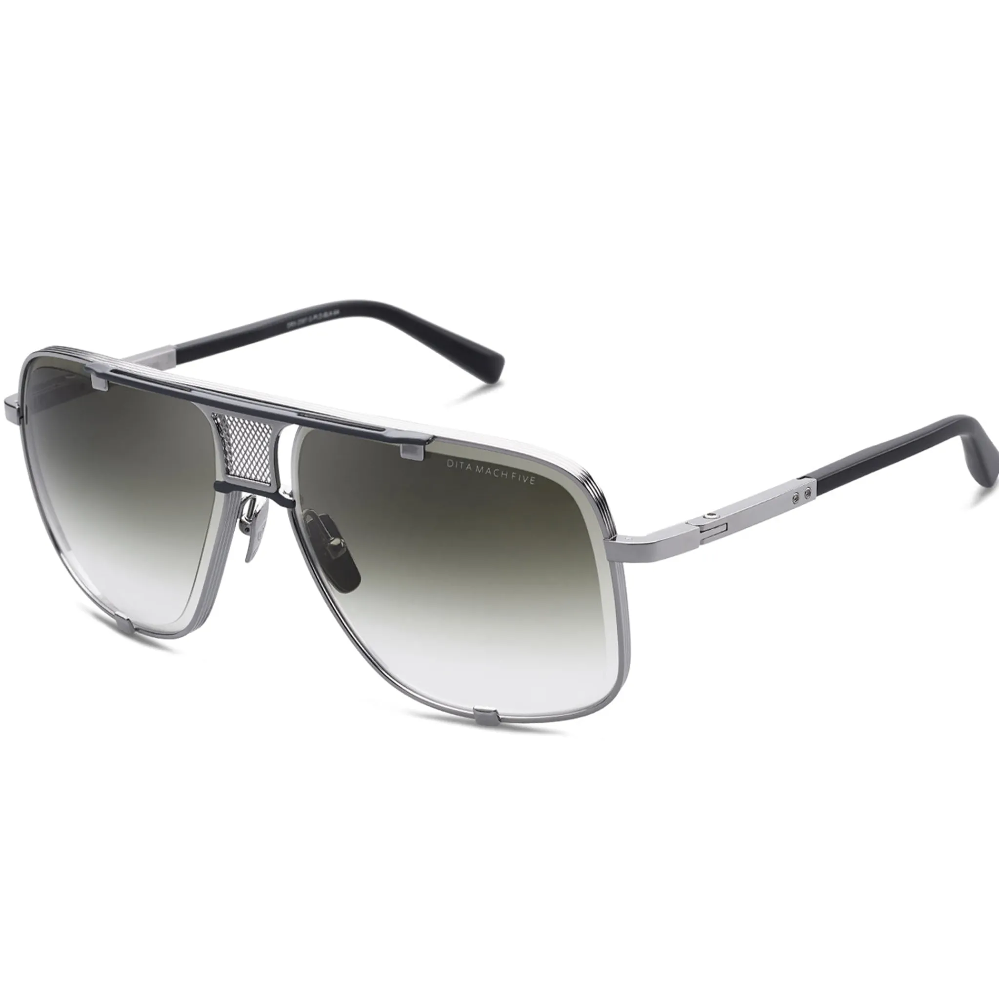 Dita Eyewear Dita Mach Five Black Green Sunglasses< Sunglasses