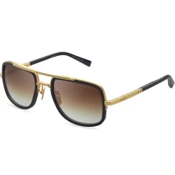 Dita Eyewear Dita Mach S DTS412-A-01 Yellow Gold Black Sunglasses< Sunglasses