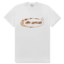 Drama Call Desert Camo Oval White T Shirt< T-shirts
