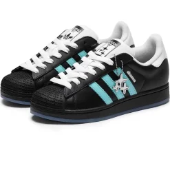 Adidas Drama Call x Superstar II Black Metrolink Blue< Trainers