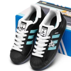 Adidas Drama Call x Superstar II Black Metrolink Blue< Trainers