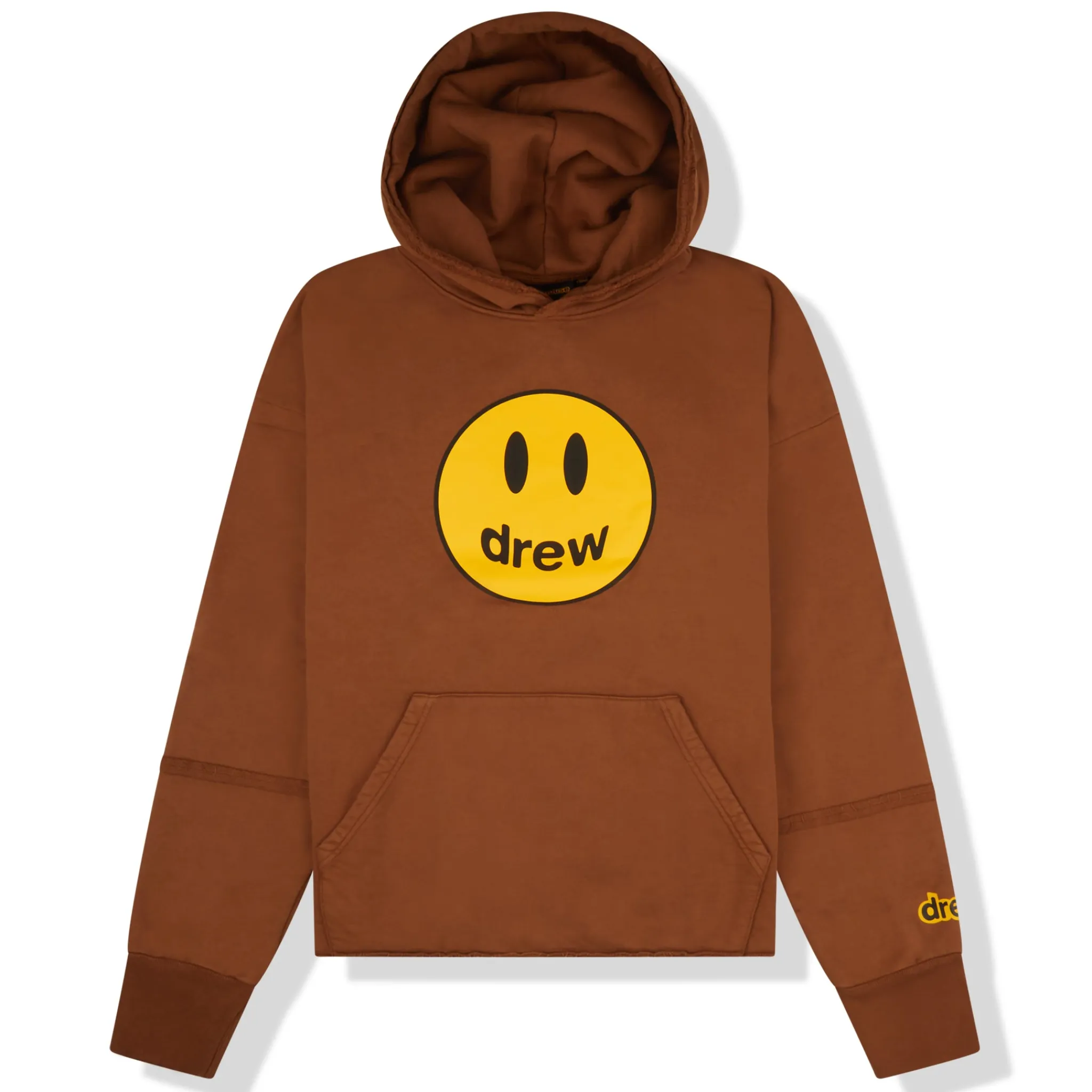Drew House Mascot Deconstructed Hoodie Brown< Sweatshirts & Hoodies