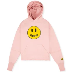 Drew House Mascot Deconstructed Hoodie Dusty Pink< Sweatshirts & Hoodies