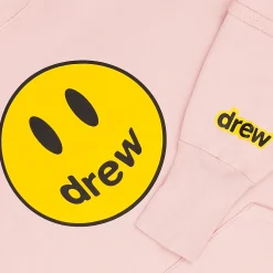 Drew House Mascot Deconstructed Hoodie Dusty Pink< Sweatshirts & Hoodies
