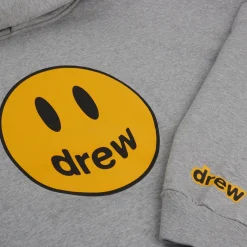 Drew House Mascot Hoodie Heather Grey< Sweatshirts & Hoodies
