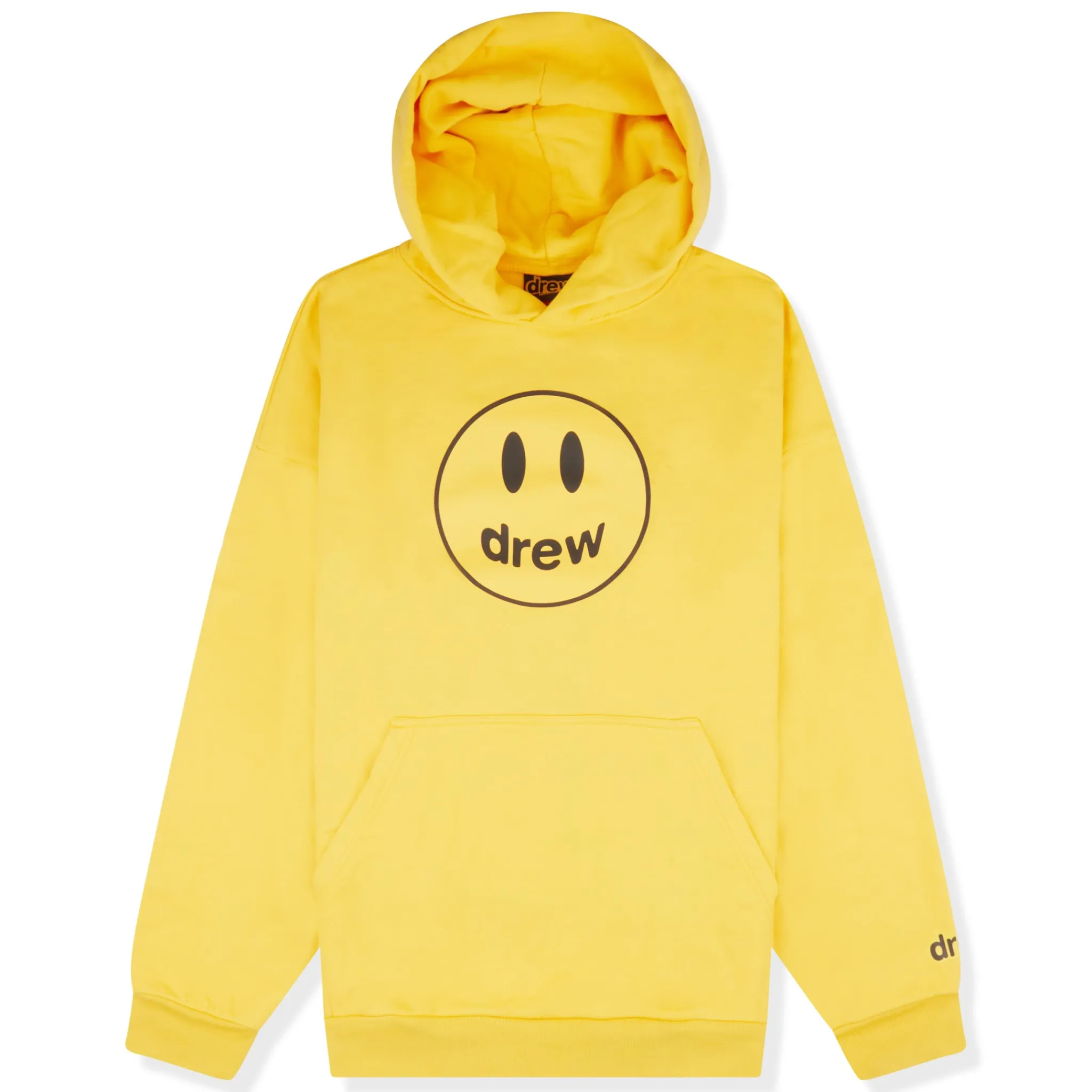Drew House Mascot Hoodie Golden Yellow< Sweatshirts & Hoodies