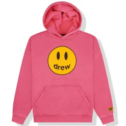 Drew House Mascot Hoodie Hot Pink< Sweatshirts & Hoodies