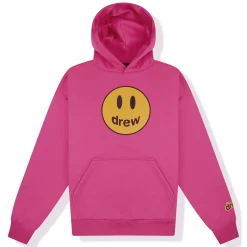 Drew House Mascot Hoodie Magenta< Sweatshirts & Hoodies