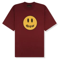 Drew House Mascot T Shirt Burgundy< T-shirts