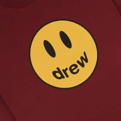 Drew House Mascot T Shirt Burgundy< T-shirts