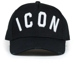 Dsquared2 Icon Baseball Cap Black white< Hats & Caps