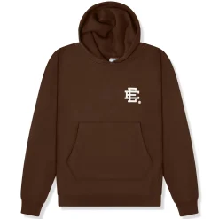 Eric Emanuel EE Basic Brown White Hoodie< Matching Sets|Sweatshirts & Hoodies