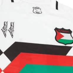 FC Palestina Palestine Retro White Football T Shirt< T-shirts