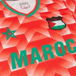 FC Palestina Palestine x Morocco Retro Red Football T Shirt< T-shirts