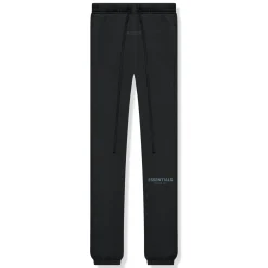 Fear Of God Essentials Black Reflective Lounge Sweatpants (SS21)< Bottoms|Sweatpants