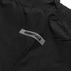 Fear Of God Essentials Black Nylon Track Pants< Cargo Pants