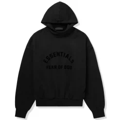 Fear Of God Essentials Black Hoodie (SS23)< Sweatshirts & Hoodies