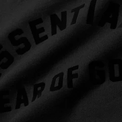 Fear Of God Essentials Black Hoodie (SS23)< Sweatshirts & Hoodies