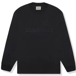 Fear Of God Essentials Black L/S T Shirt< T-shirts