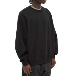 Fear Of God Essentials Black Crewneck (SS21)< Sweatshirts & Hoodies