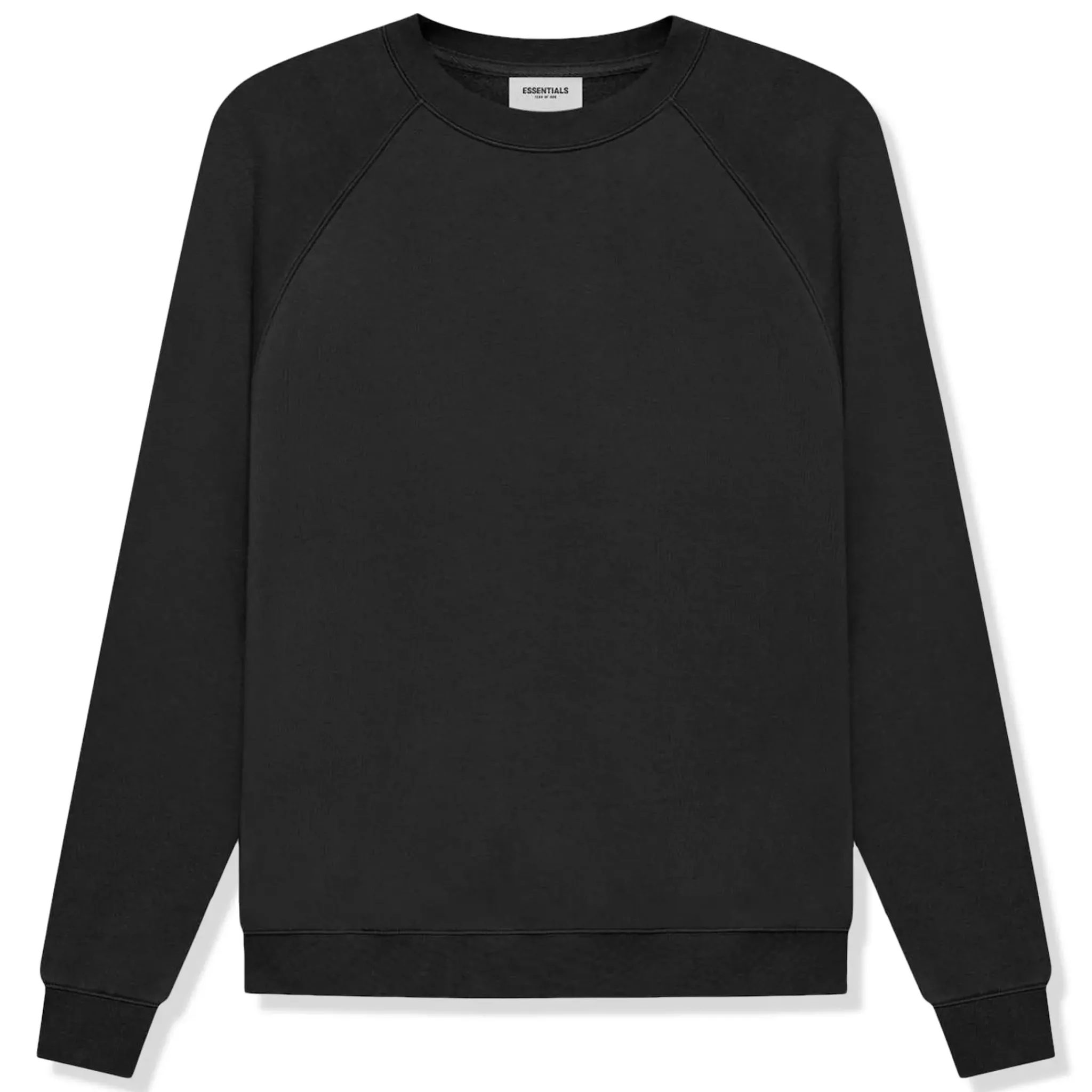 Fear Of God Essentials Black Crewneck (SS21)< Sweatshirts & Hoodies