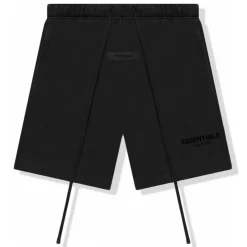 Fear Of God Essentials Black Shorts (SS22)< Shorts|Matching Sets