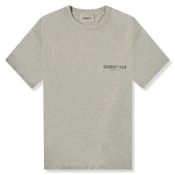 Fear Of God Essentials Core Collection Dark Heather Oatmeal T-Shirt< T-shirts