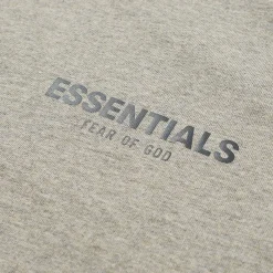 Fear Of God Essentials Core Collection Dark Heather Oatmeal T-Shirt< T-shirts