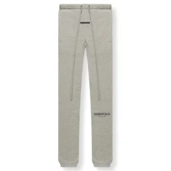 Fear Of God Essentials Core Collection Dark Heather Oatmeal Sweatpants< Bottoms|Sweatpants