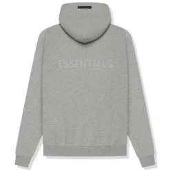Fear Of God Essentials Dark Heather Oatmeal Hoodie (SS21)< Sweatshirts & Hoodies