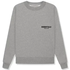 Fear Of God Essentials Dark Oatmeal Crewneck (SS22)< Sweatshirts & Hoodies
