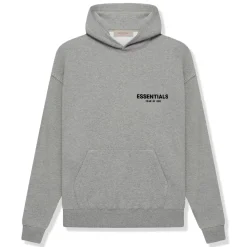 Fear Of God Essentials Dark Oatmeal Hoodie (SS22)< Matching Sets|Sweatshirts & Hoodies