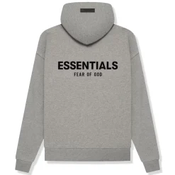 Fear Of God Essentials Dark Oatmeal Hoodie (SS22)< Matching Sets|Sweatshirts & Hoodies