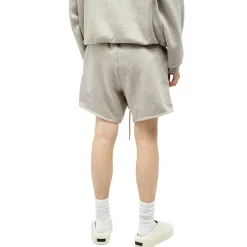 Fear Of God Essentials Dark Heather Oatmeal Shorts (FW23)< Shorts|Matching Sets