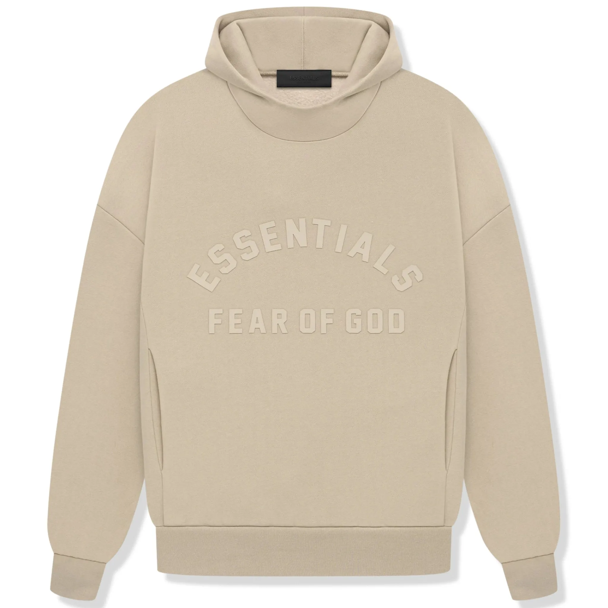 Fear Of God Essentials Dusty Beige Hoodie (FW23)< Sweatshirts & Hoodies