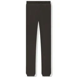 Fear Of God Essentials Flocked Off Black Sweatpants (FW22)< Bottoms|Sweatpants
