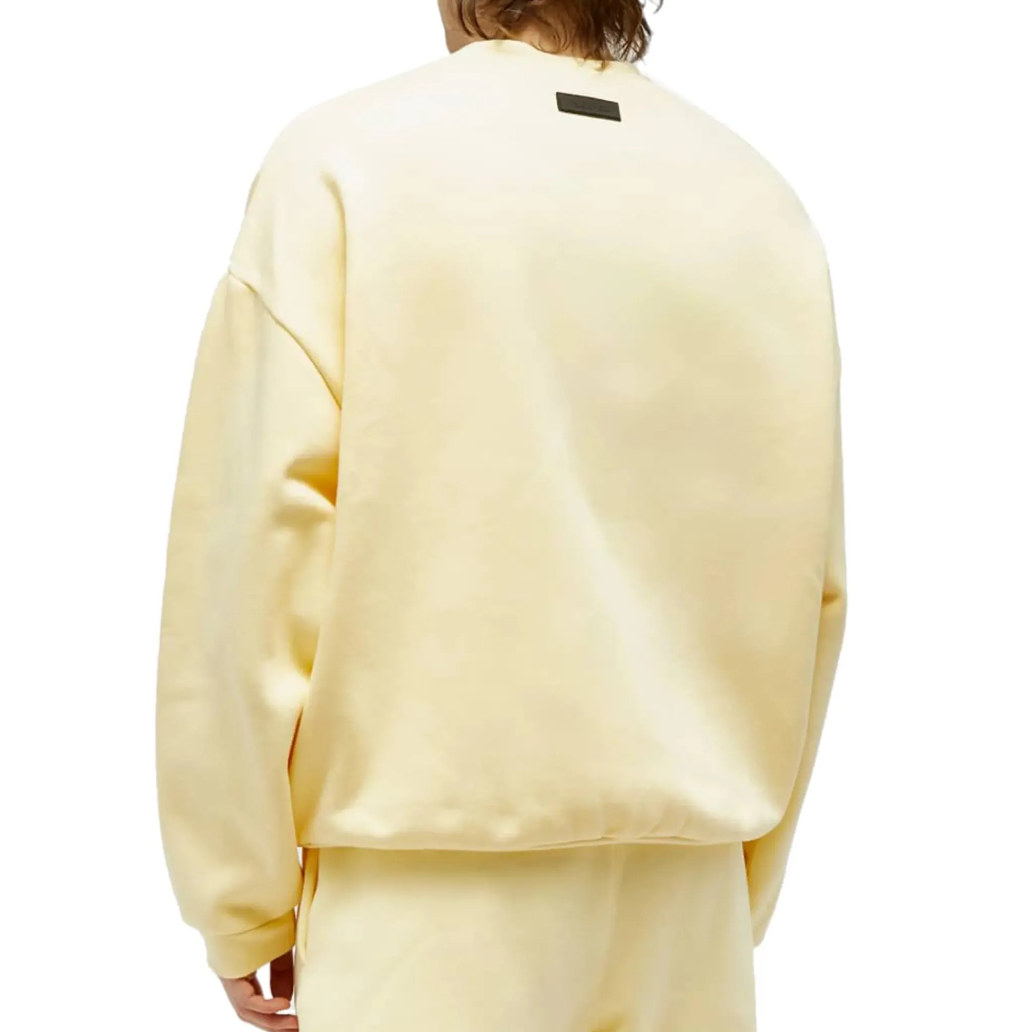 Fear Of God Essentials Garden Yellow Crewneck (FW23)< Sweatshirts & Hoodies