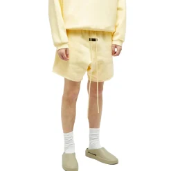 Fear Of God Essentials Garden Yellow Shorts (FW23)< Shorts|Matching Sets