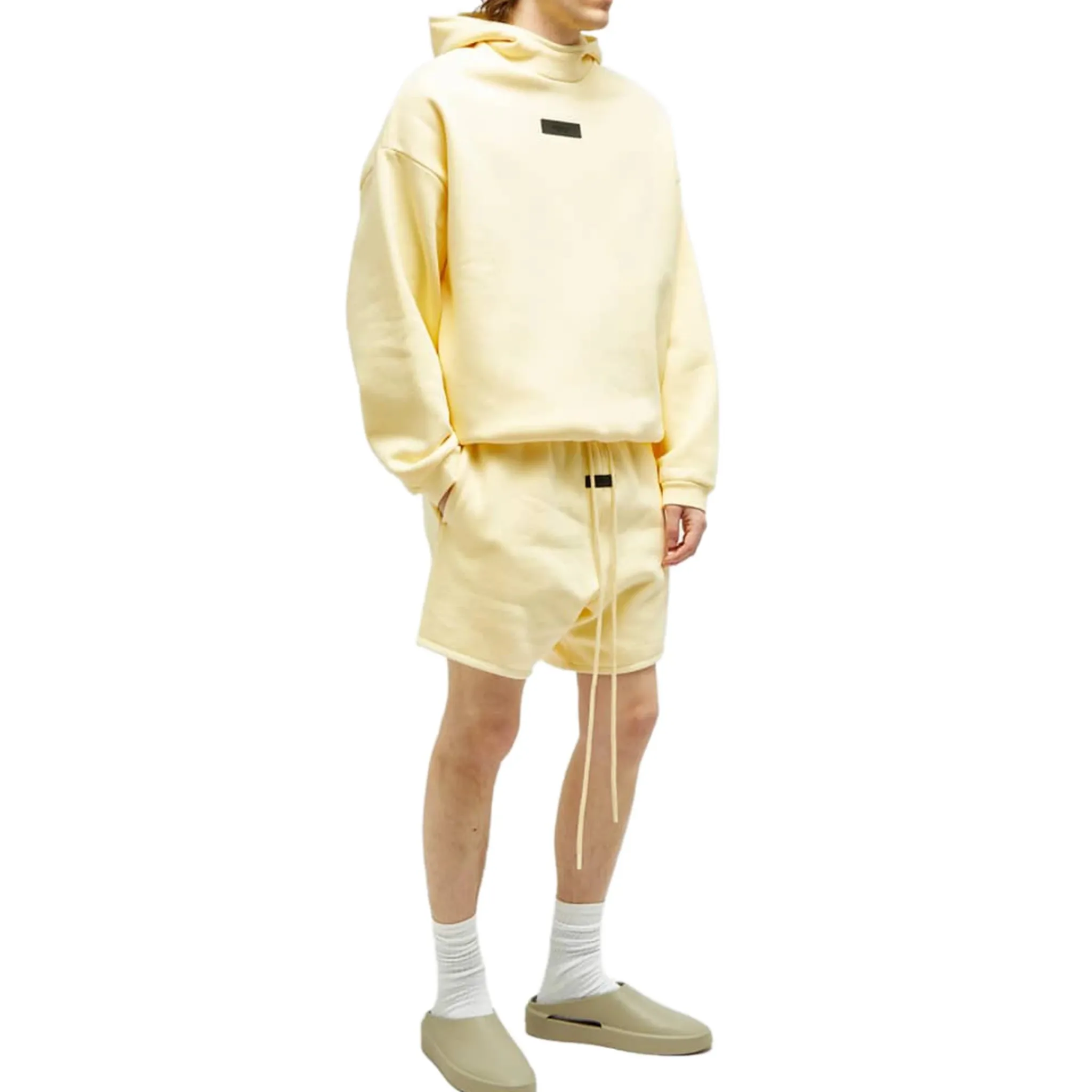 Fear Of God Essentials Garden Yellow Shorts (FW23)< Shorts|Matching Sets