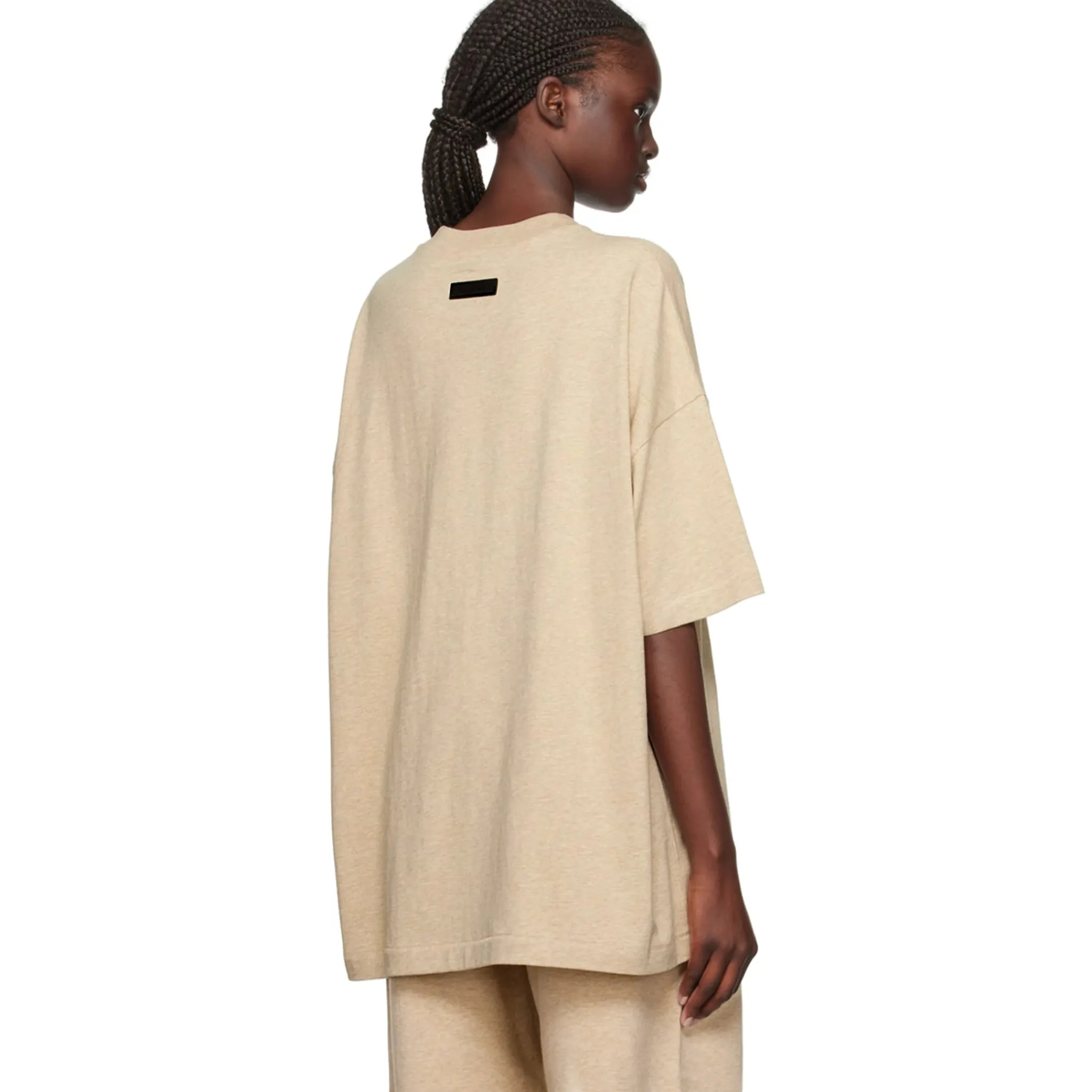 Fear Of God Essentials Gold Heather T Shirt (FW23)< Matching Sets|T-shirts