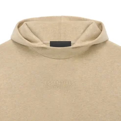 Fear Of God Essentials Gold Heather Hoodie (FW23)< Matching Sets|Sweatshirts & Hoodies