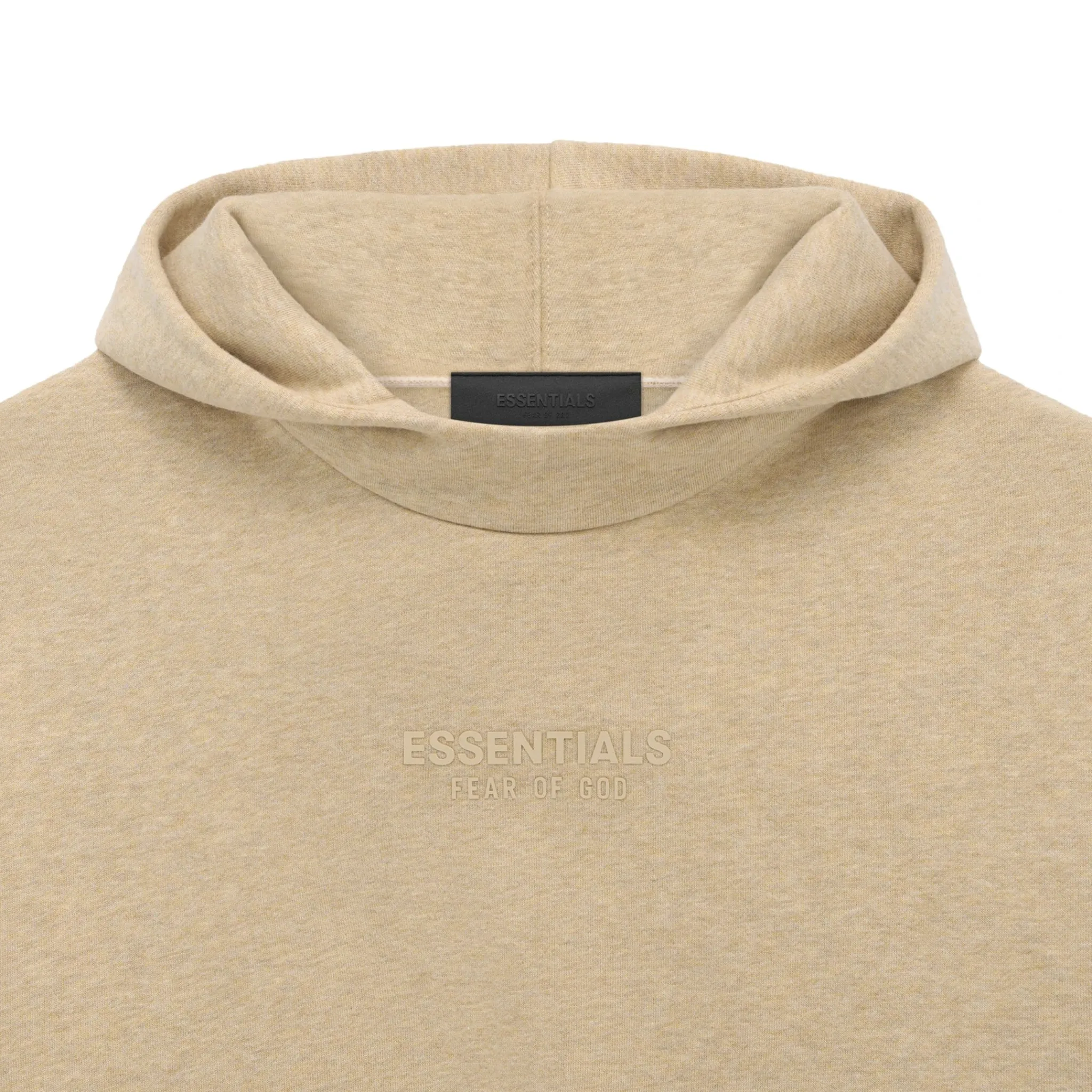 Fear Of God Essentials Gold Heather Hoodie (FW23)< Matching Sets|Sweatshirts & Hoodies