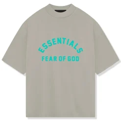 Fear Of God Essentials Heavy Jersey Crewneck Seal T Shirt< T-shirts